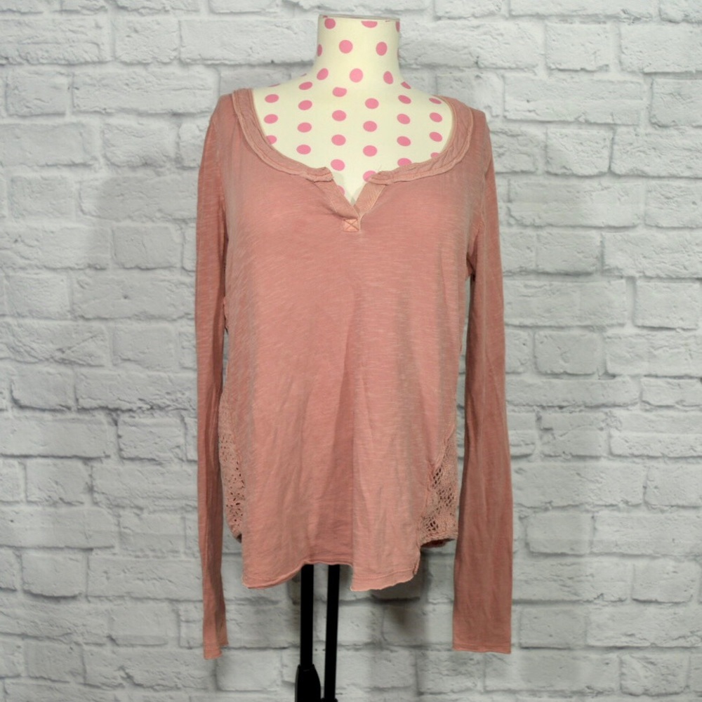 Pink Free People Shirt